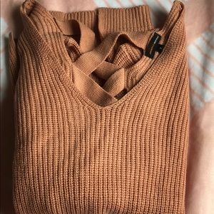 Pink oversized sweater